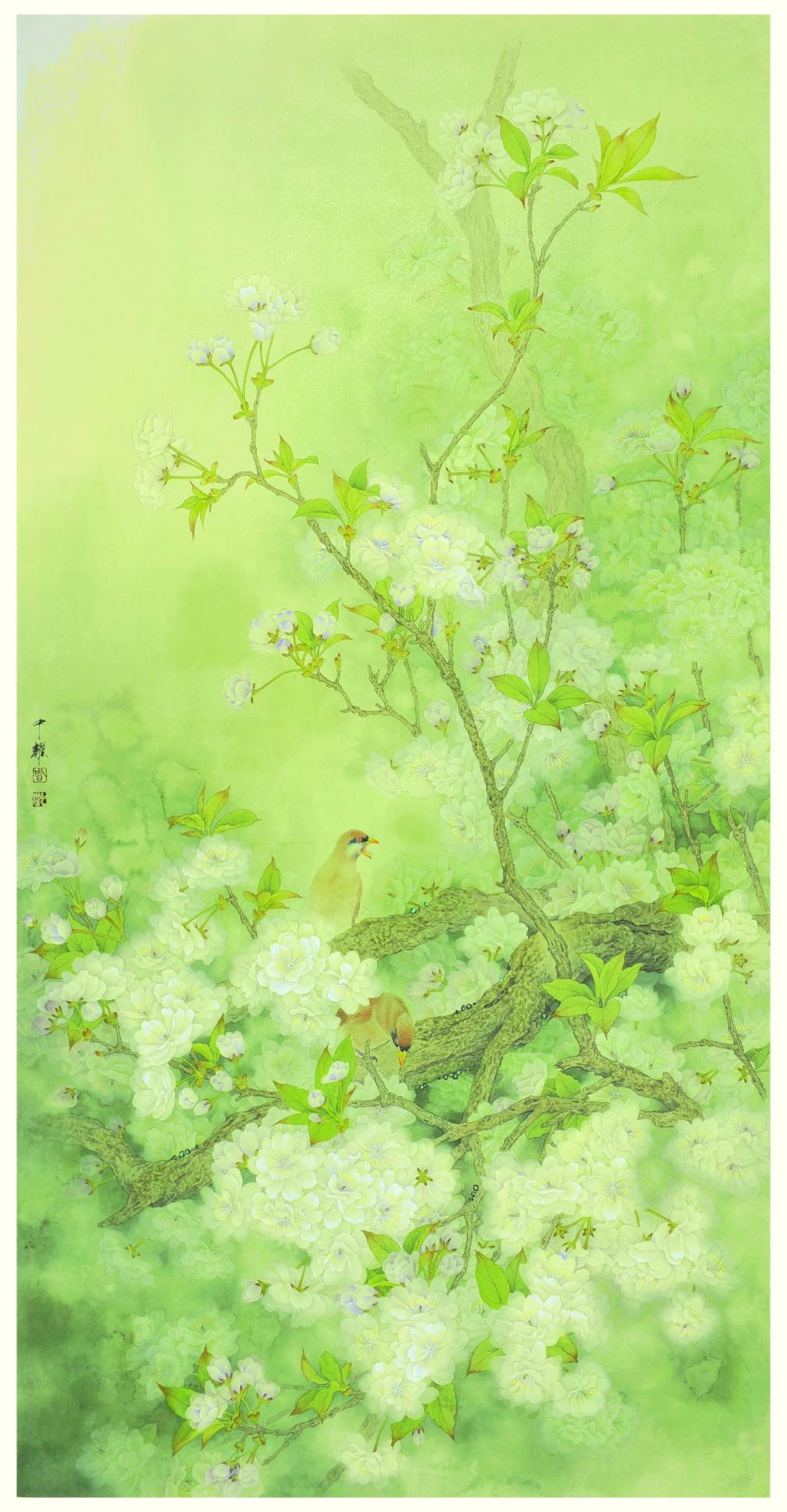 "花鸟人间——周中耀工笔画艺术展"11日北京开幕