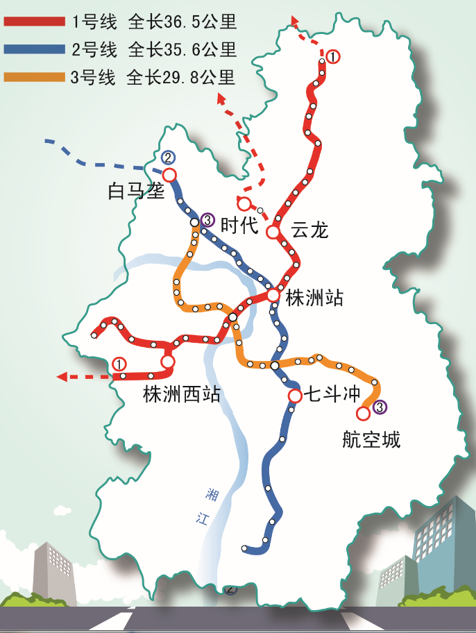 株洲智轨线路图2020图片