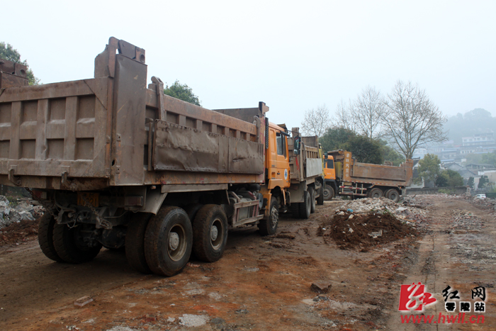 "零陵古城"拆迁房屋渣土3月20日清理完毕 给力!
