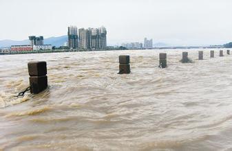 湘江首个洪峰向下推进 省水文局连发洪水黄色预警