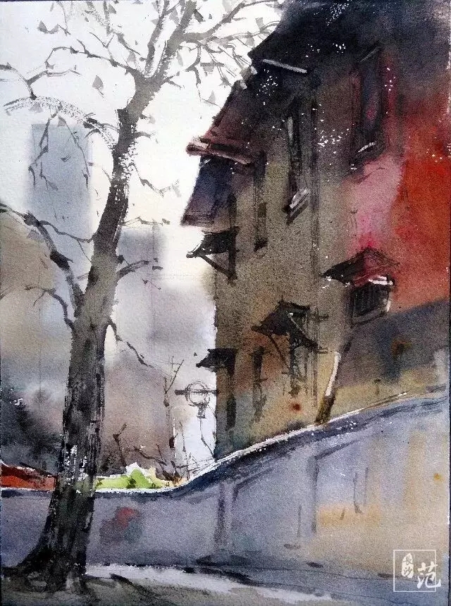 水彩画里的长沙丨春天给点颜色看看!(下)