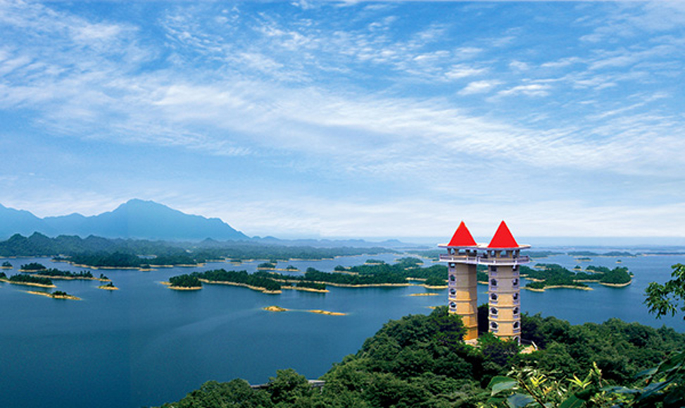 庐山西海观湖岛