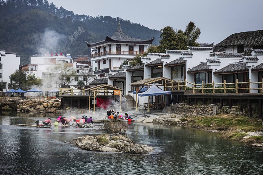湖南热水温泉度假村图片