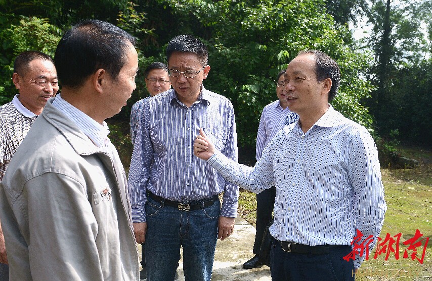 党课上到田间地头 周德睿赴桃源县朱家港村讲党课侧记 - 常德 - 新