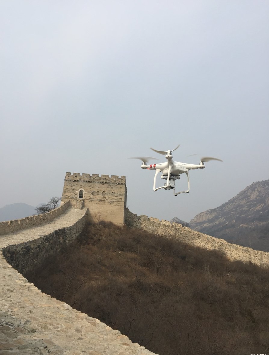 无人机长城航拍