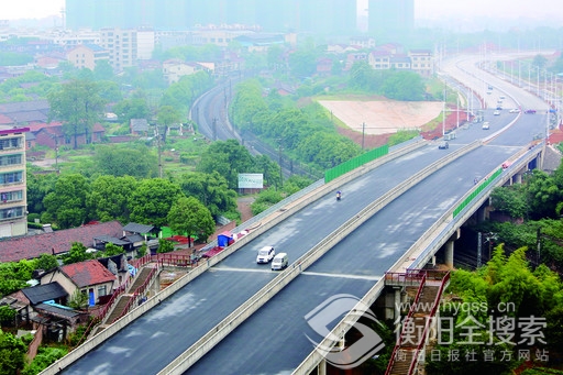 衡阳船山东路9月1日试通车 路幅44米宽双向6车道