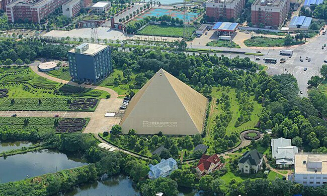 湖南高校金字塔图片