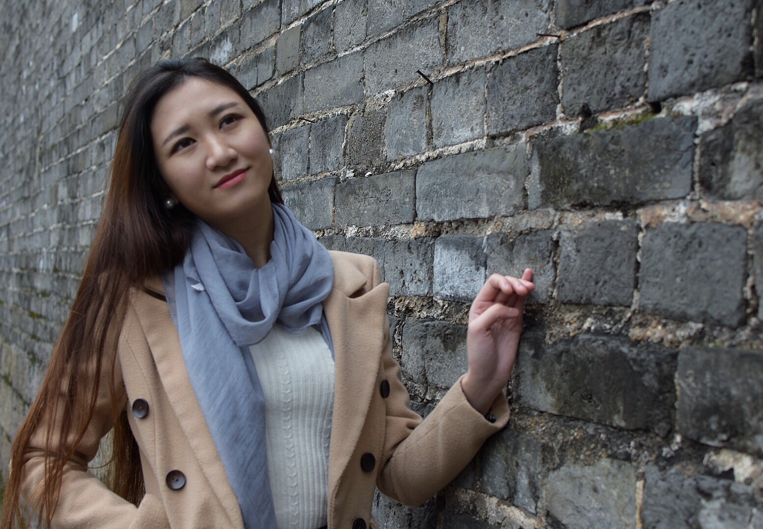 古城墙下的美少女 - 美女 - 新湖南