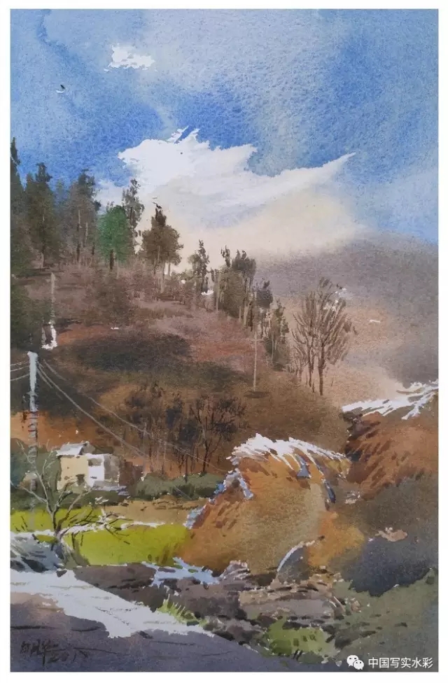恬淡诗心抒灵性丨王明华的水彩世界