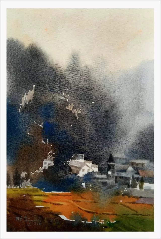 恬淡诗心抒灵性丨王明华的水彩世界