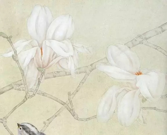 陈胜 《工笔花鸟册之十一》 42.5x59cm 绢本 2012年