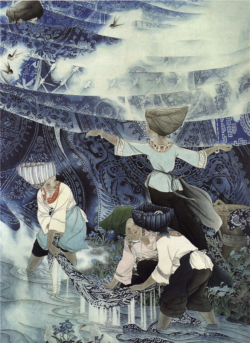 悦图丨朱训德作品春水长流