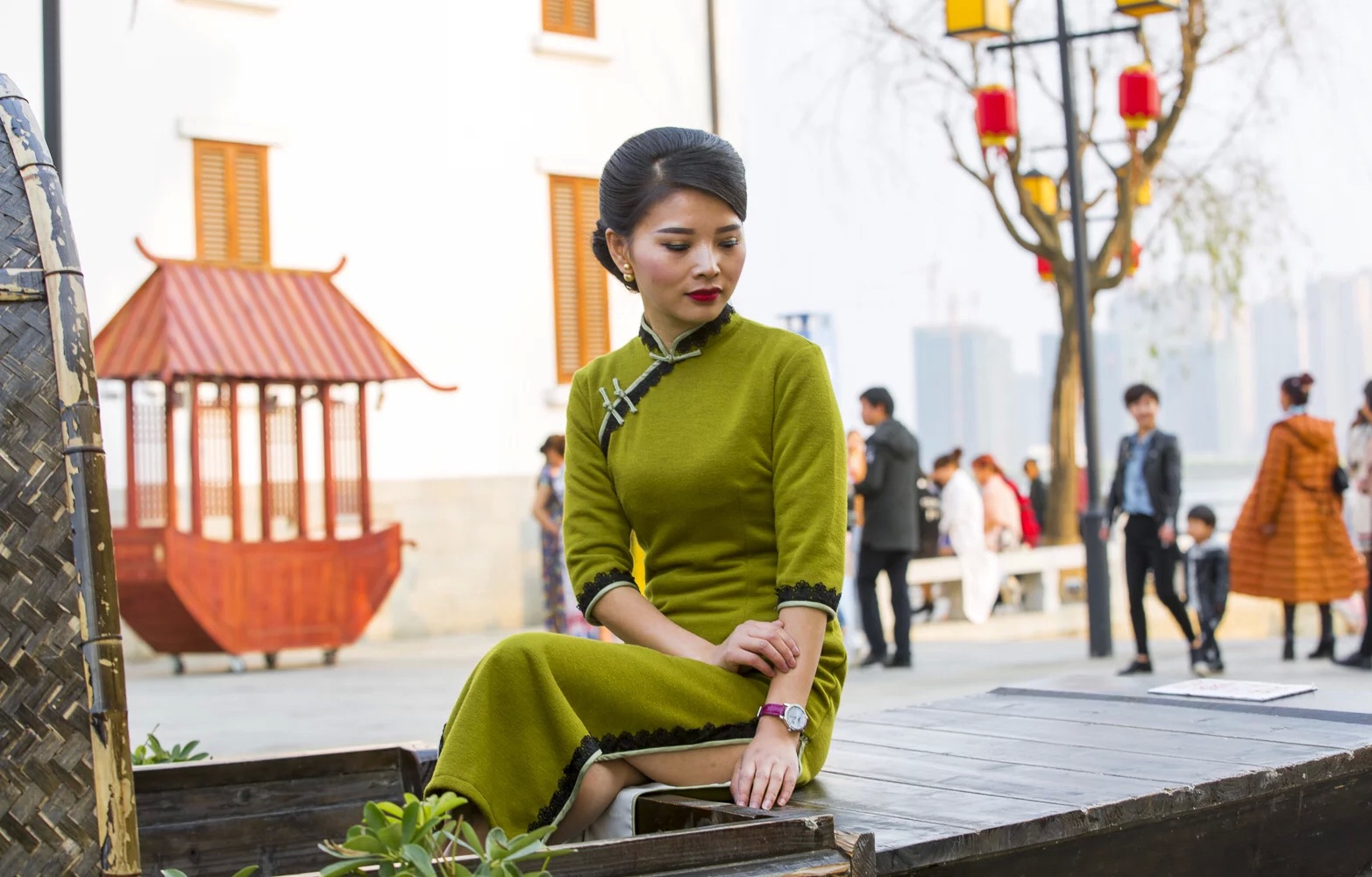 拍摄于常德河街.蒋世元 摄