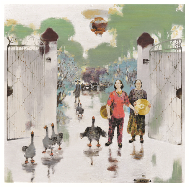 悦图丨陈和西作品《雨后》