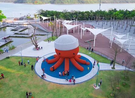 设计大黄鸭的艺术家，在深圳造了一只可以进去玩的大章鱼