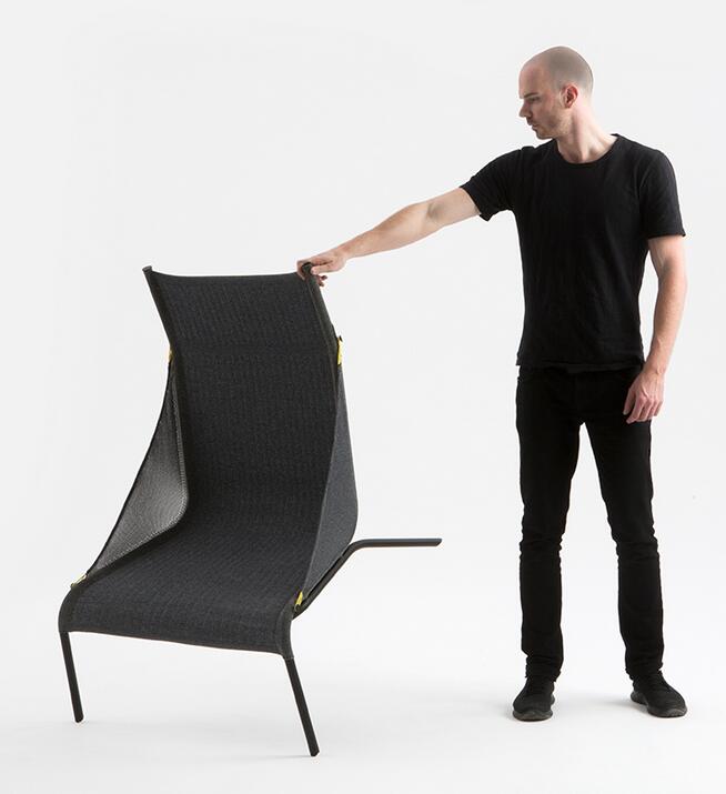 这把椅子真棒丨全球首款3D针织椅亮相米兰家具展