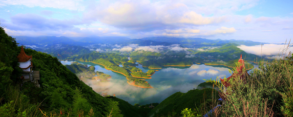 常宁天堂湖云海