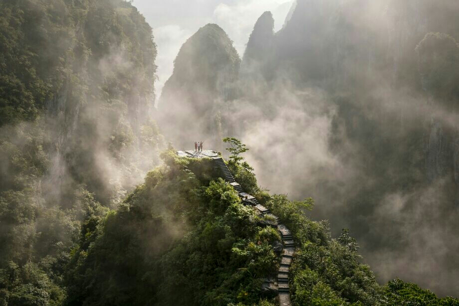 问天台上好风景