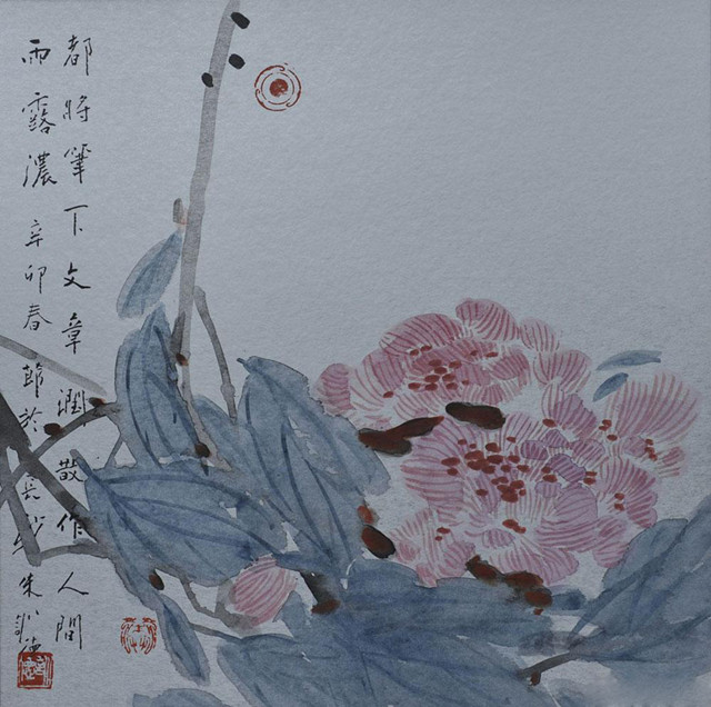 悦图丨朱训德作品都将笔下文章润