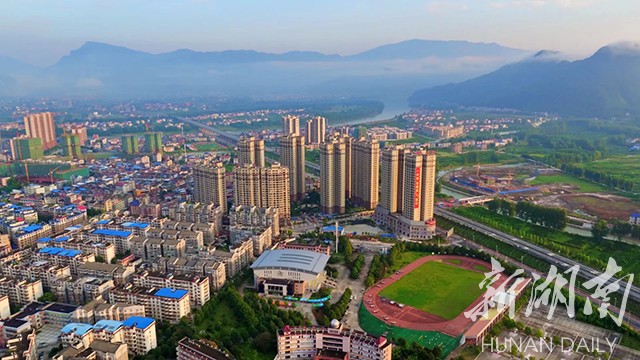 美丽的慈利县城