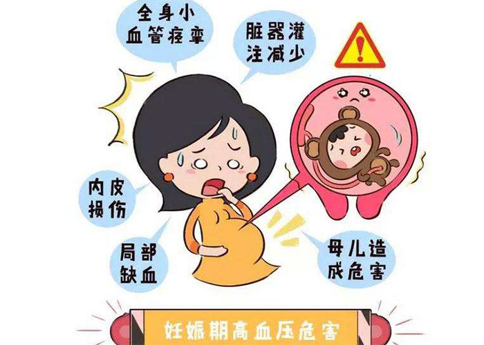 妊娠期高血压疾病的危害是根据怀孕的时间,血压和尿蛋白的升高程度来