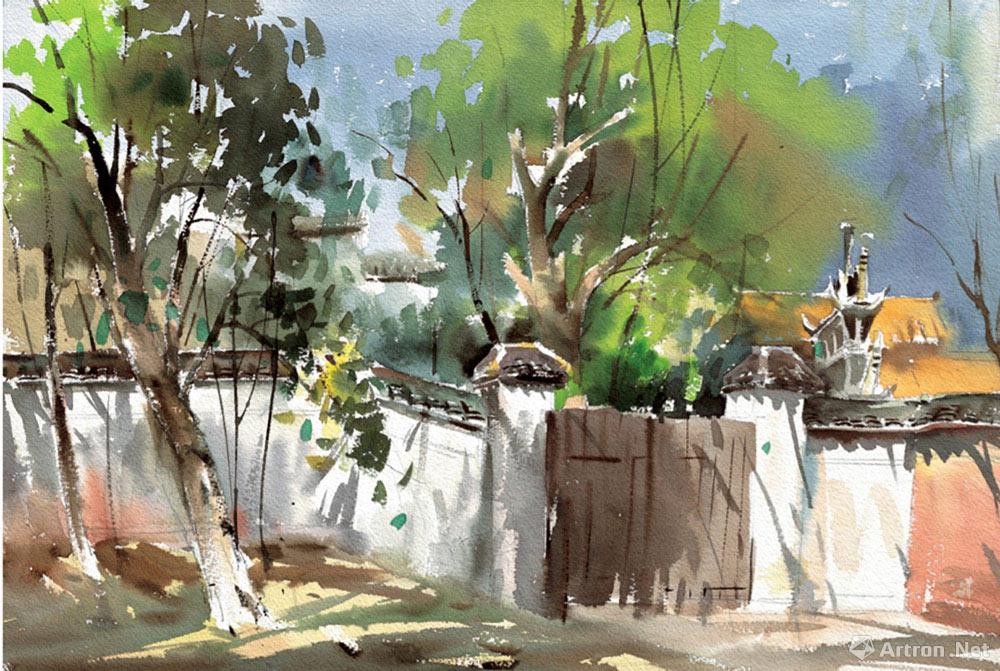 悦图丨陈飞虎作品岳麓书院小景