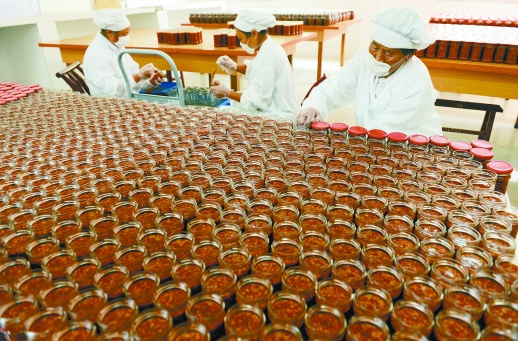 剁辣椒产业促增收