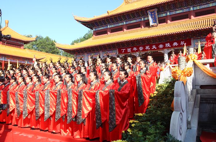 雄壮颂歌祭炎帝