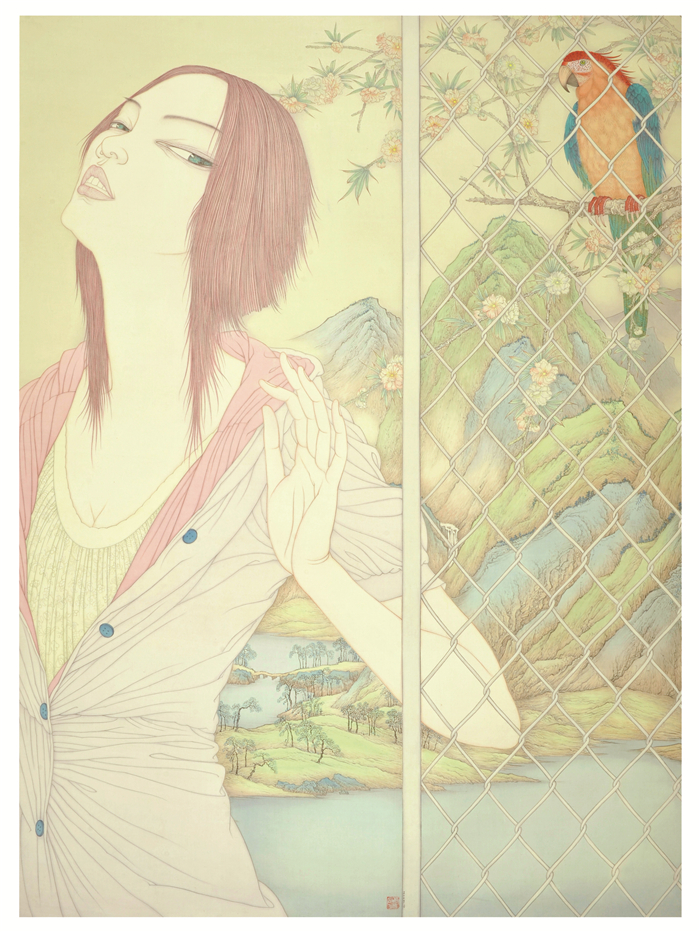 悦图丨吴荣光作品《春光》