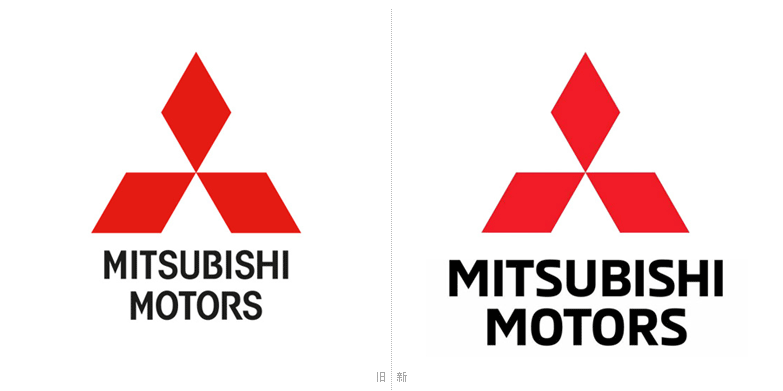三菱汽车标志字体换新