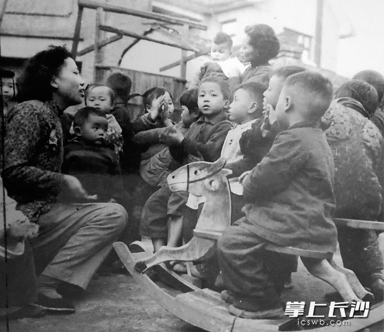 上世纪五十年代长沙幼儿园生活