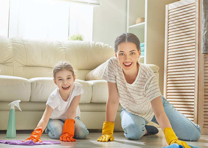 家务变亲子游戏 聪明妈妈这样做