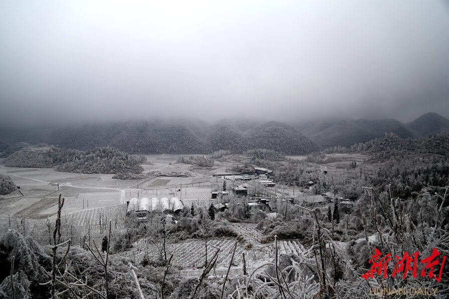 图集|现实版童话"雪乡—龙山县大安乡