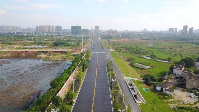 建設路,韶山路,河東大道,雙擁路等等城區主幹道均已