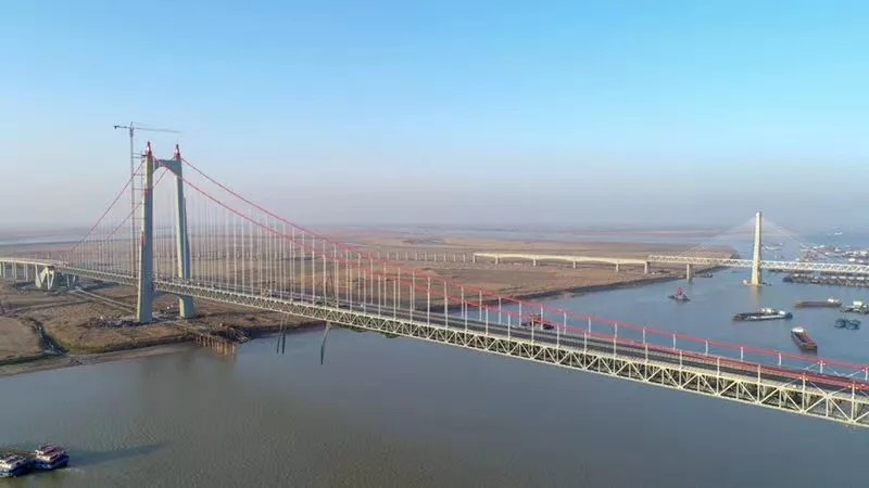 大片现场:震撼人心的杭瑞高速洞庭湖大桥美图