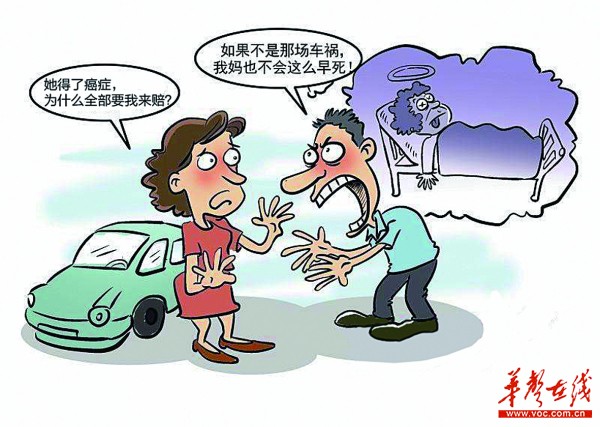 癌症病人車禍後死亡 法院:不能因個人體質減輕賠償責任