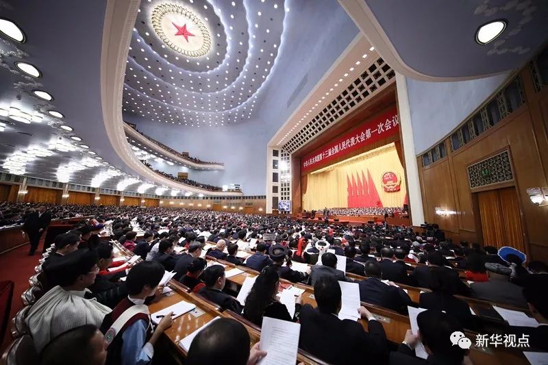 3月5日,第十三届全国人民代表大会第一次会议在北京人民大会堂开.