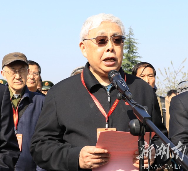 陈毅元帅之子,中国人民对外友好协会原会长陈昊苏致辞