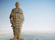 世界最高雕像年底于印度完工！比美国自由女神像高两倍