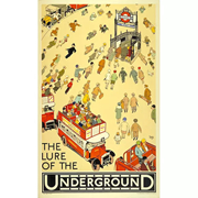 全球最贵交通海报，把伦敦地铁标识和土星放在了一起