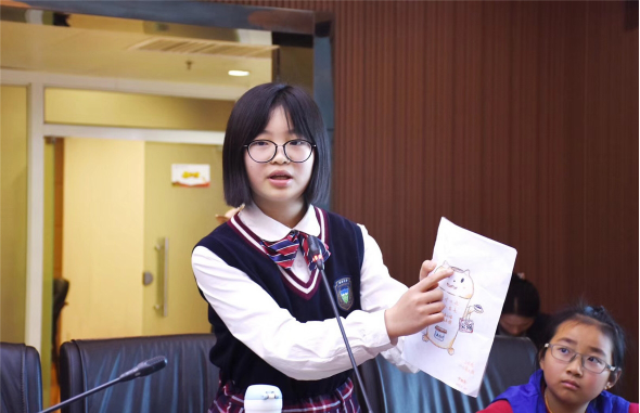 长沙同升湖实验学校一初中生为长沙规划出"妙招"