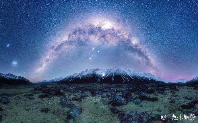 美极了！新西兰的超高清星空极光