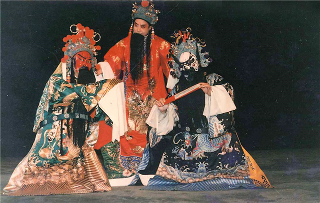 剧照欣赏丨王永光饰演《古城会》之关羽