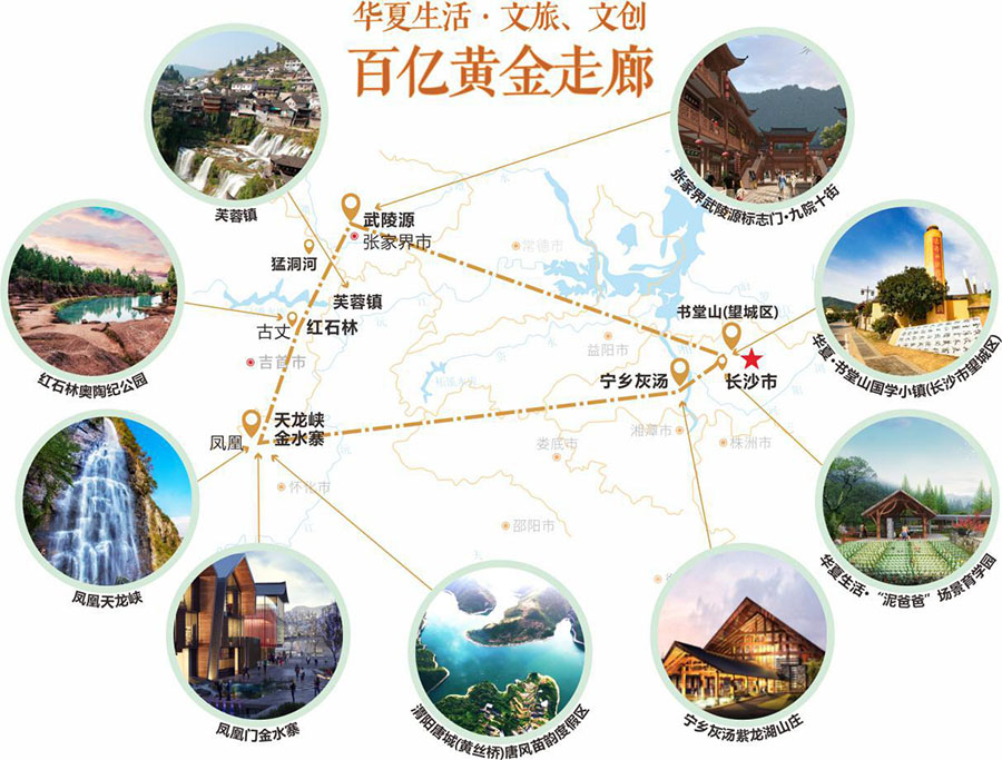黄金走廊"华夏生活"新落子 助推大湘西生态文化旅游圈