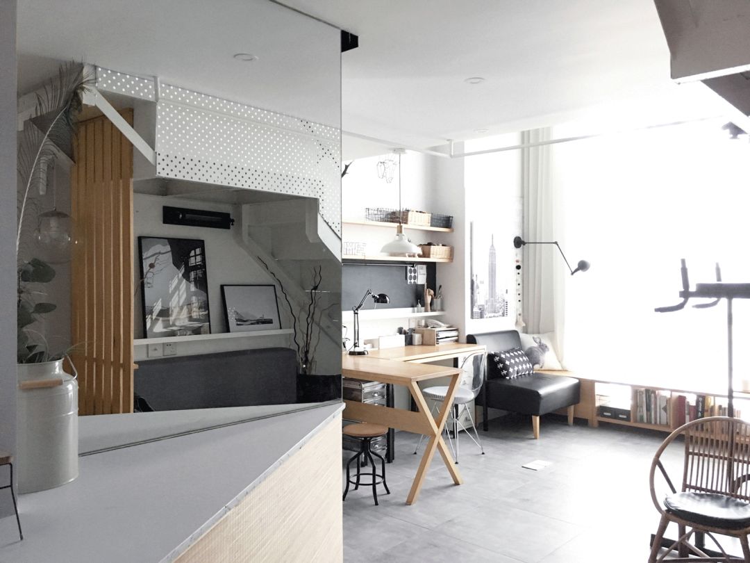 30平米的房子, 满足了我对loft的所有幻想