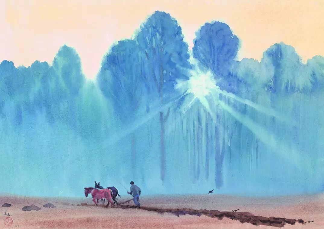 人民的歌者——美仑美术馆藏古元水彩画展