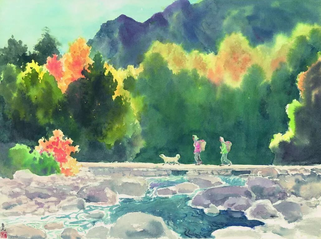 人民的歌者——美仑美术馆藏古元水彩画展