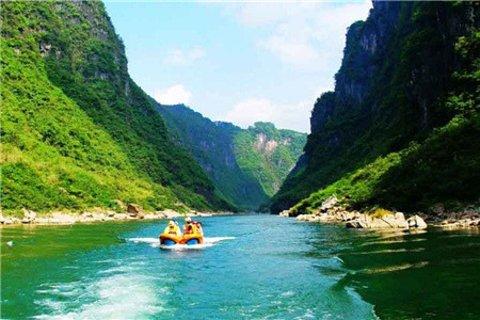 秘境｜茅岩河漂流，30多个大小滩，4个洄水湾