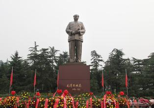 日籍老八路来韶山敬军礼
