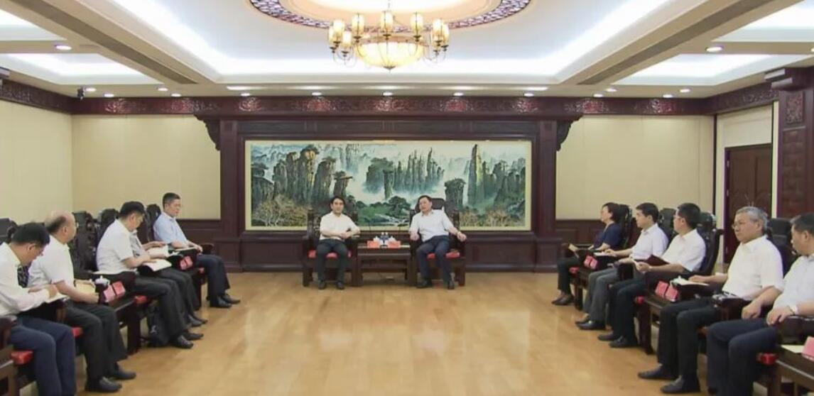 湖南与浙商银行签署全面战略合作协议